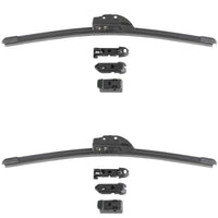 Set Of 2 Windshield Wiper Blade Clear Advantage Bosch 28CA (28