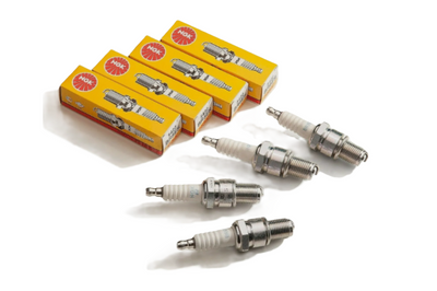 NGK Platinum Power Spark Plugs BKR5EGP(SET OF 4)