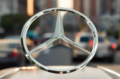 Trunk Star Emblem Mercedes GENUINE W140 W251 R320 CDI R350 4MATIC R500