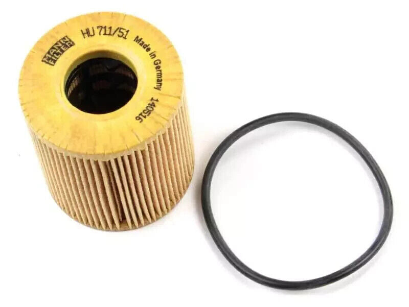 OEM Engine Oil Filter with O-Ring for Mini HU711/51x Mann Filter