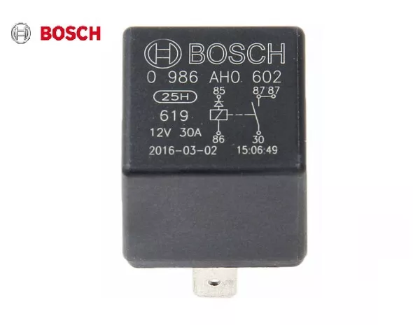 Fuel Injection Relay Bosch 0986AH0602 For BMW