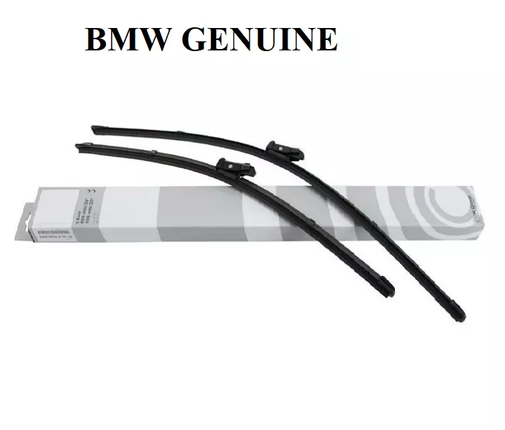 BMW Genuine Front Windshield Wiper Blade Set 61 61 0 038 893