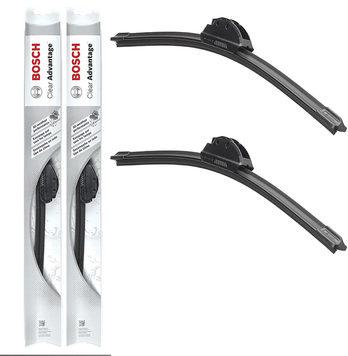 Set Of 2 Bosch Clear Advantage Beam Wiper Blade 24CA & 22CA (24