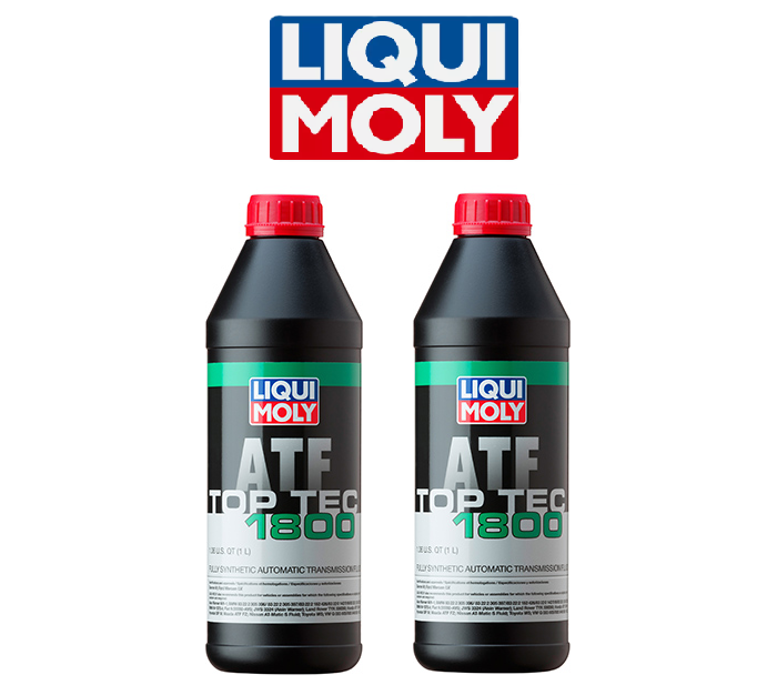 Set Of 2 Liqui Moly Top Tec 1800 ATF Fully Synthetic Automatic Trans Oil.