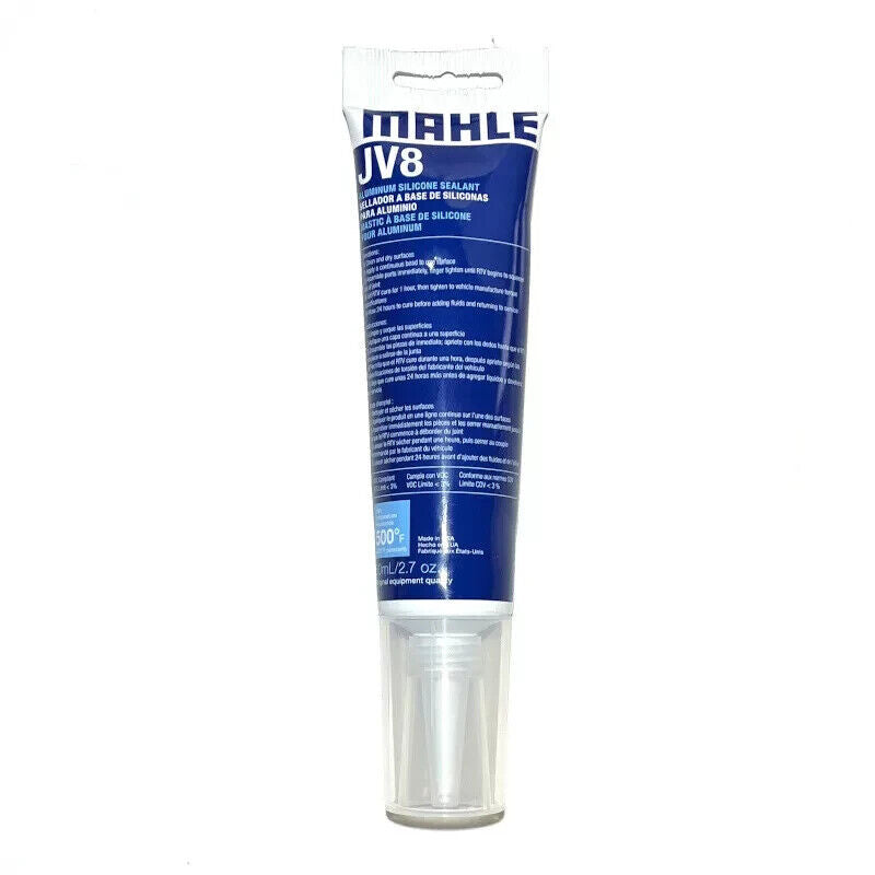 MAHLE Gasket Sealant JV8 - 80ml Squeeze Tube Grey Aluminum Silicone