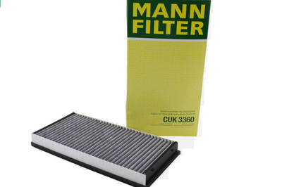 OEM Cabin Air Filter Carbon Mann Filter CUK3360 For Porsche