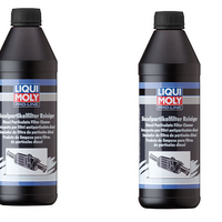 Set Of 2 Liqui Moly Pro-Line Diesel Particulate Filter Cleaner 1 Liter.