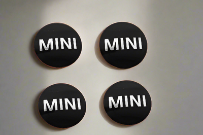 Mini Cooper Wheel Center Cap Emblem Sticker 36136758687 Set of 4