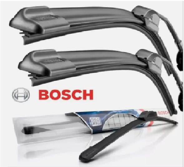 Set Of 2 Bosch Icon Beam Windshield Wiper Blades Front 17A  (17