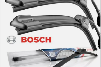 Set Of 2 Bosch Icon Beam Windshield Wiper Blades Front 17A  (17")