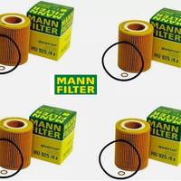 Set of 4 Engine Oil Filter Mann OEM HU925/4X