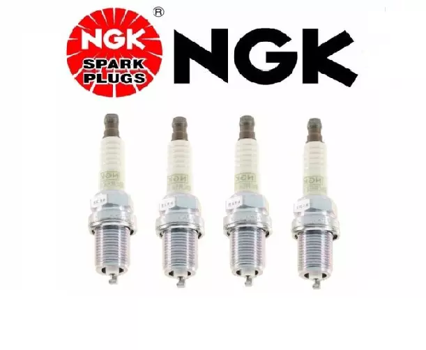 NGK Platinum Power Spark Plugs BKR5EGP(SET OF 4)