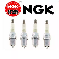 NGK Platinum Power Spark Plugs BKR5EGP(SET OF 4)