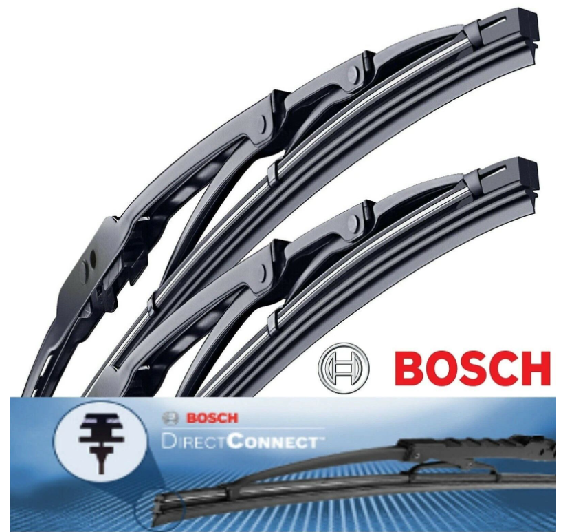 Set Of 2 Bosch Direct Connect 40522 & 40519 Quality Wiper Blade (22