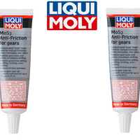 Set Of 2 Liqui Moly Anti Friction MOS2 Gear treatment additive.