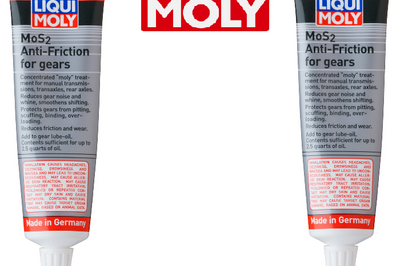 Set Of 2 Liqui Moly Anti Friction MOS2 Gear treatment additive.