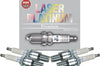 NGK Laser Platinum Spark Plugs 5255 BUR9EQP(Set Of 4)