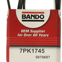 NEW Bando 7PK1745 OEM Quality Serpentine Belt