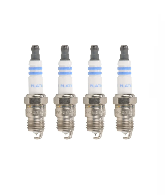 Set Of 4 Bosch OE Fine Wire Single Platinum Spark Plug (6712).