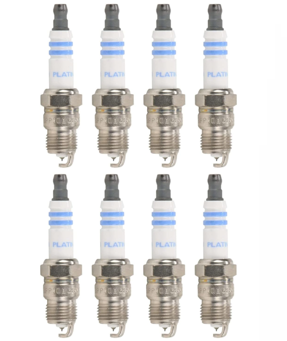 Set Of 8 Bosch OE Fine Wire Single Platinum Spark Plug (6712).