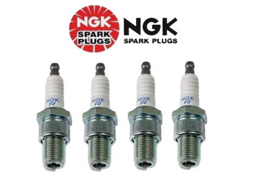 NGK V-Power Resistor  Performance Spark Plugs 4306(SET OF 4)