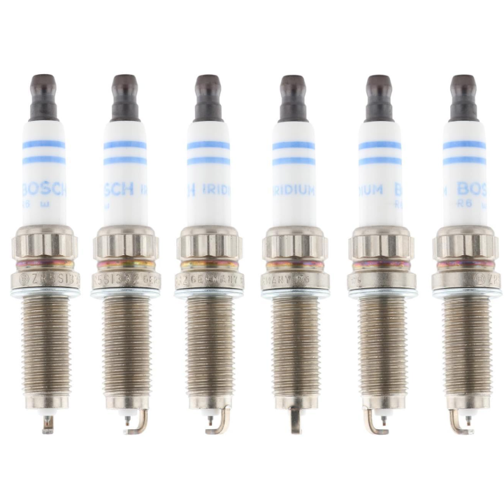 Bosch 9786 Iridium Spark Plugs Set of 6