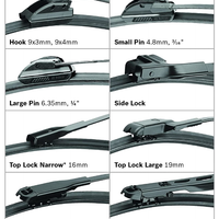 Set Of 2 Windshield Wiper Blade Clear Advantage Bosch 28CA (28