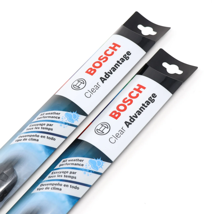 Set Of 2 Bosch Clear Advantage BEAM Wiper Blades 24CA & 17CA (24