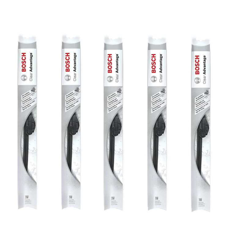 Set Of 5 Bosch Clear Advantage Wiper Blades 18CA (18