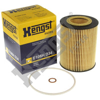 Engine Oil Filter Hengst E106HD34.