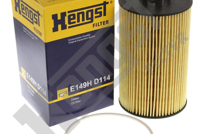 Engine Oil Filter Kit Hengst E149HD114 For Mercedes.