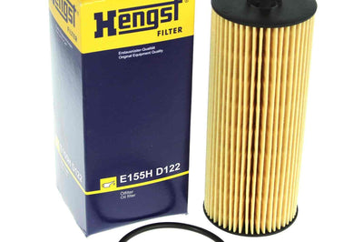 Engine Oil Filter Hengst E155HD122 For Mercedes.