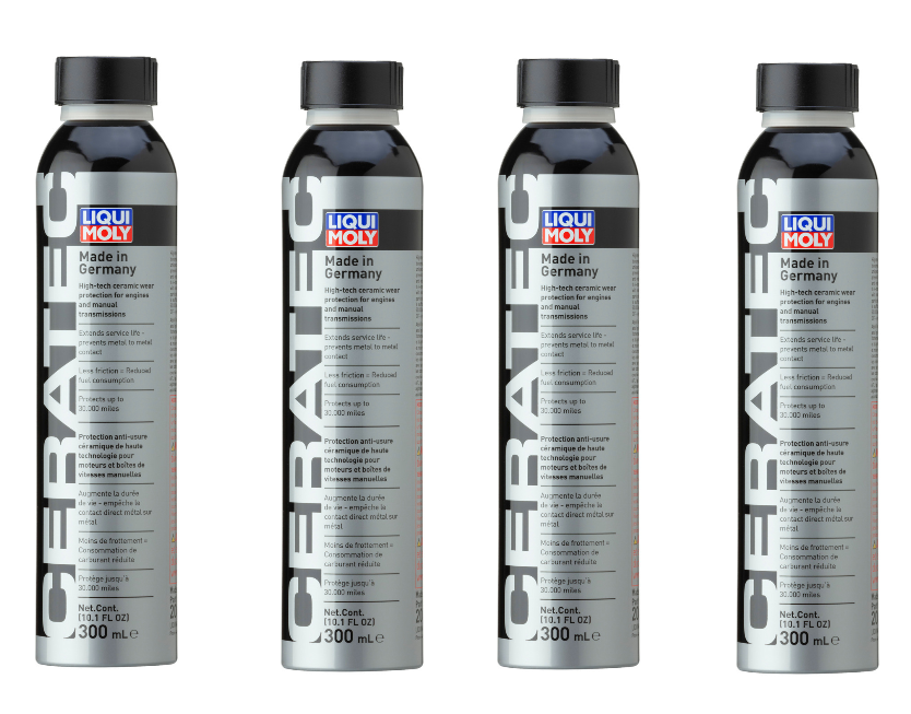 Set Of 4 Liqui Moly Oil Additive Cera Tec 3721 Ceramic Wear & Tear Protection.