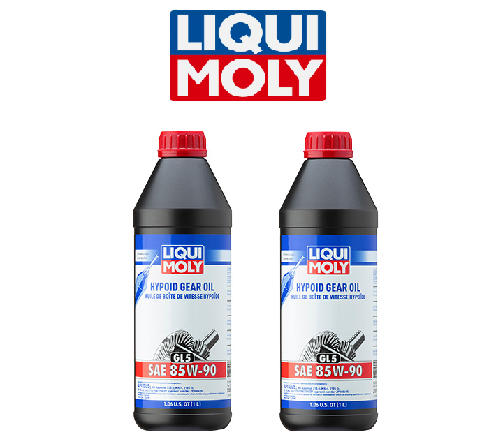 Set Of 2 Liqui Moly Hypoid Gear Oil (GL5) SAE 85W-90.