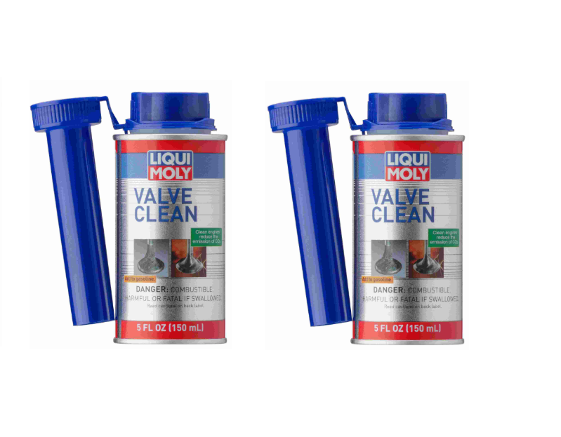 Set Of 2 Liqui Moly Valve Clean 150ml Cleaner Fuel Additive LM 2001.