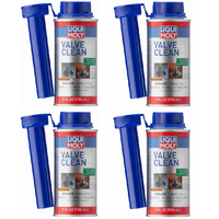 Set Of 4 Liqui Moly Valve Clean 150ml Cleaner Fuel Additive LM 2001