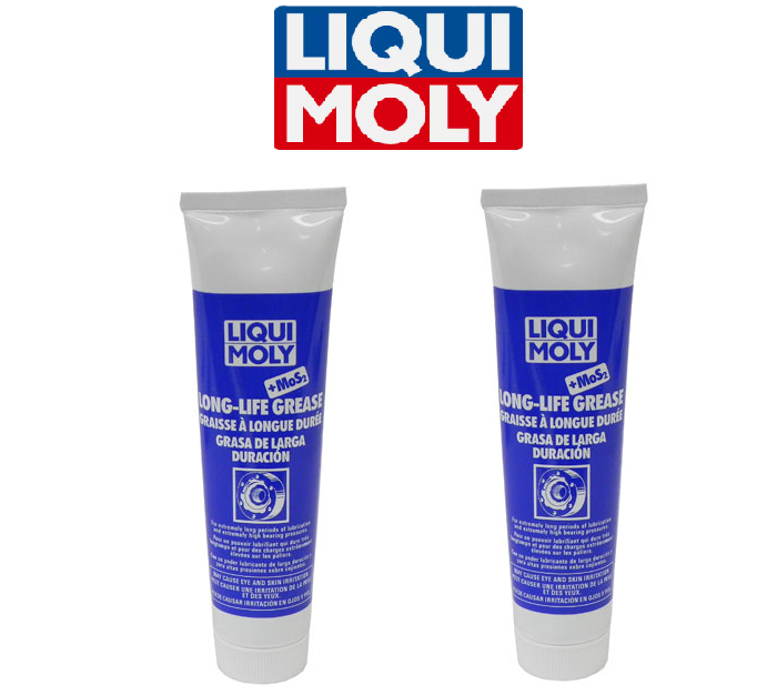 Set Of 2 Liqui Moly Long-Life Grease + MOS2 100g LM2003