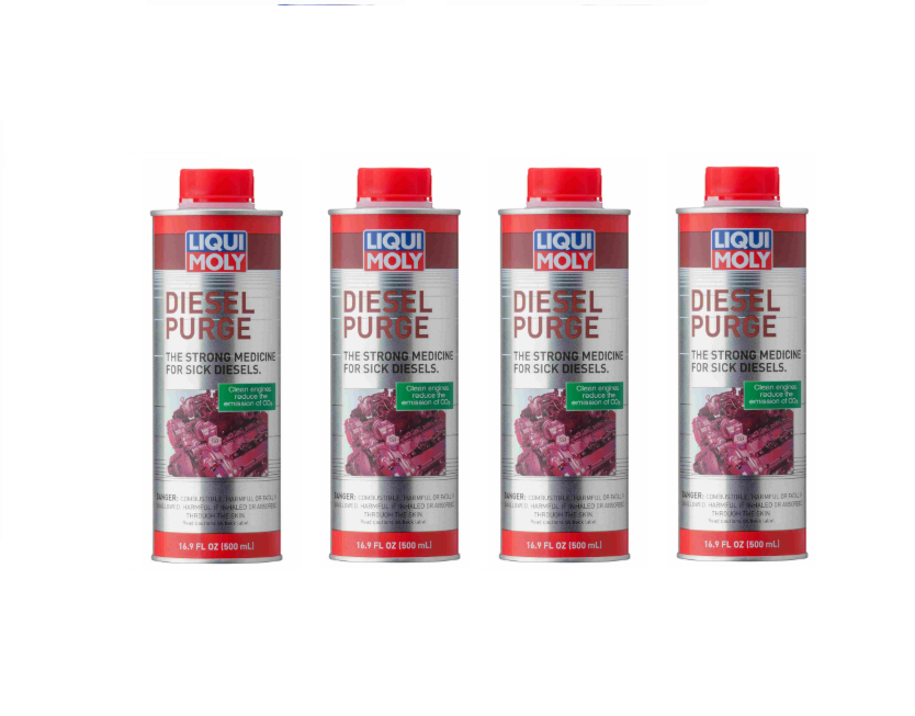 Set Of 4 Liqui Moly  Diesel Purge 500 ml - Fuel Additive.