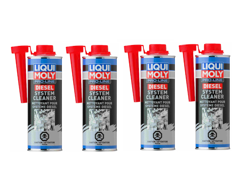 Set Of 4 Liqui Moly Pro-Line Diesel System Cleaner - 16.9 oz.