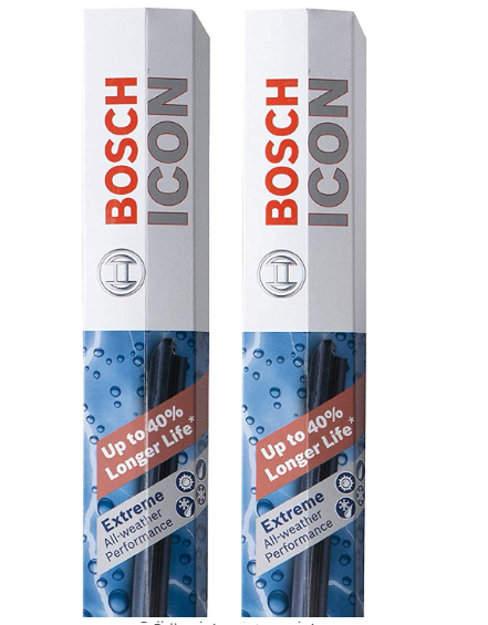 Set of 2 BOSCH ICON Beam Wiper Blades Front (22