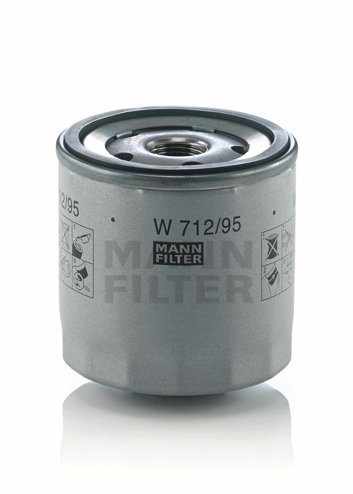 Mann-Filter Engine Oil Filter W 712/95