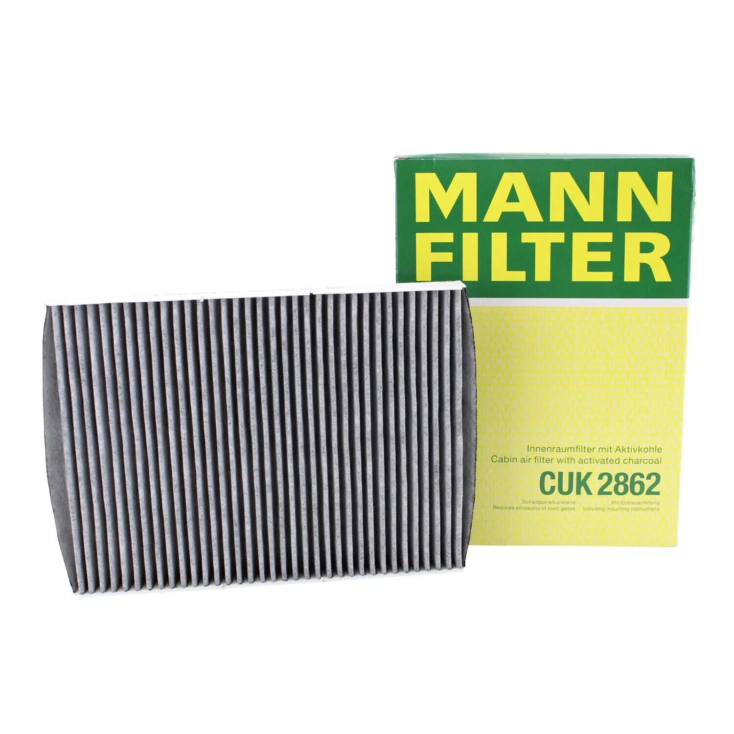 Air Filter Charcoal Mann CUK2862 (Cabin Air Filter) - Universal Flash Supply