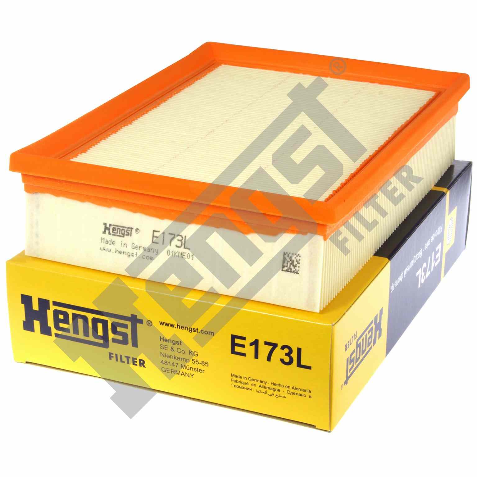 Air Filter Hengst E173L For BMW. - Universal Flash Supply