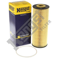 Engine Oil Filter Kit Hengst E142HD21 For Mercedes. - Universal Flash Supply