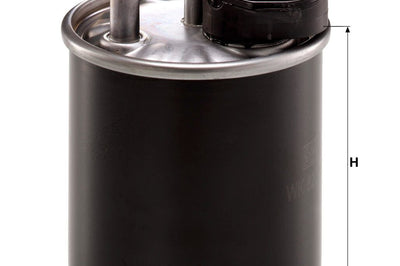 Fuel Filter W/Heating Element OEM Mann WK82015 For Mercedes