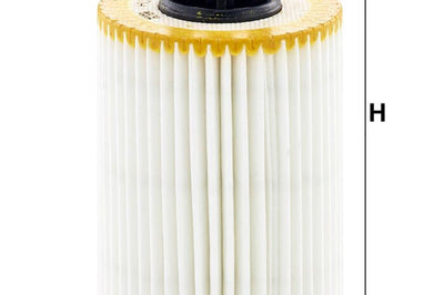 Mann Filter Engine Oil Filter & Seal Kit For Mercedes HU7025Z