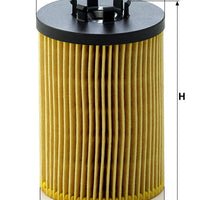 MANN Oil Filter HU715/5X For BMW