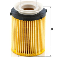 Oil Filter Mann Filter OEM HU711/6z For Mercedes