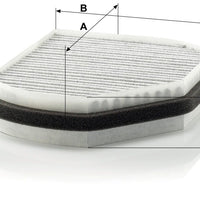 Cabin Air Filter MANN FILTER CUK2897 For Mercedes