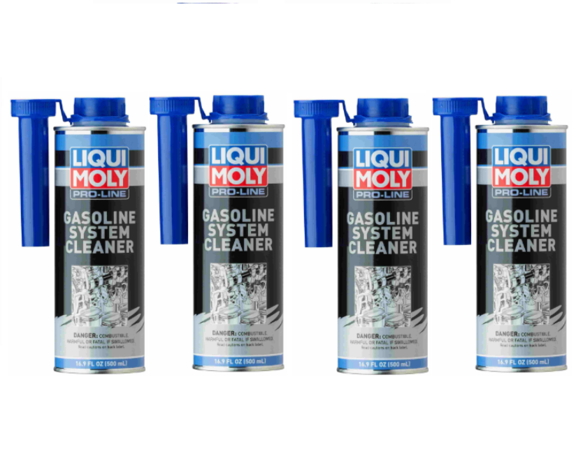 Set Of 4 Liqui Moly 2030 Pro-Line Gasoline System Cleaner 500 ml.